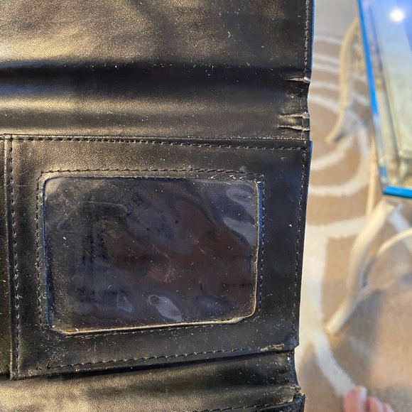 Coach Black and Gray Signature Wallet - Picture 3 of 6